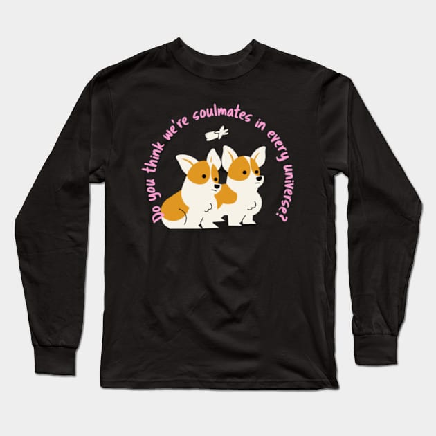 Soulmates in every universe Long Sleeve T-Shirt by Stepholotl